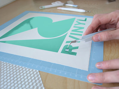 Oracal 951 Mint Blue Easy Weed Craft Vinyl