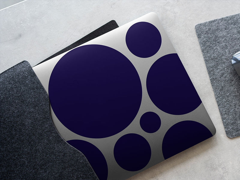 Oracal 951 Steel Blue DIY Laptop Stickers