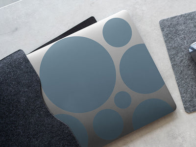 Oracal 951 Dove Blue DIY Laptop Stickers