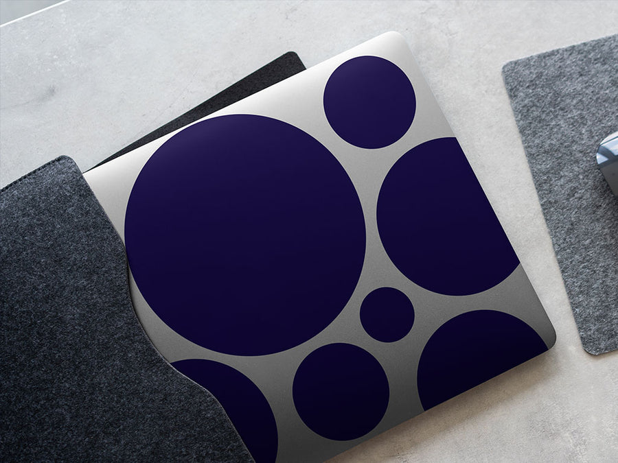 Oracal 951 Mystic Blue DIY Laptop Stickers