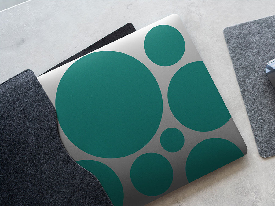 Oracal 951 Sea Green Metallic DIY Laptop Stickers
