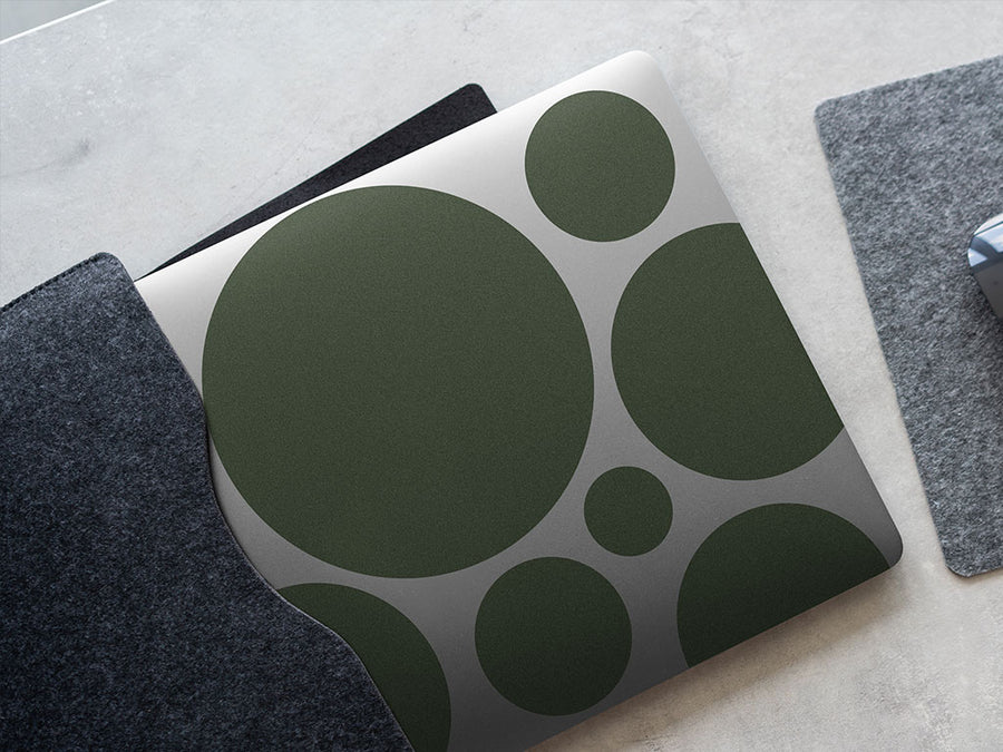 Oracal 951 Autumn Green Metallic DIY Laptop Stickers