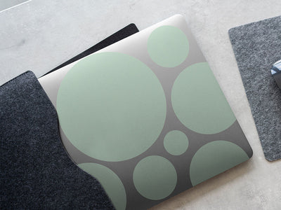 Oracal 951 Gray Green Metallic DIY Laptop Stickers