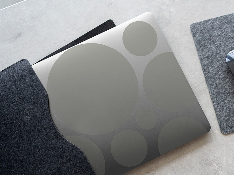 Oracal 951 Ice Gray DIY Laptop Stickers