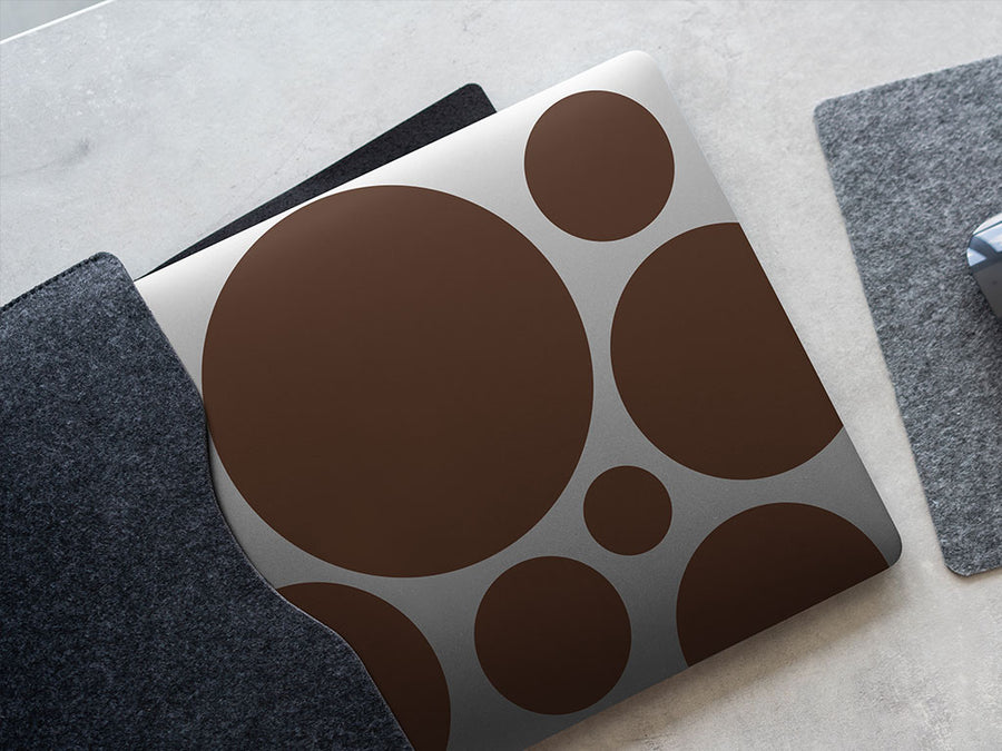 Oracal 951 Cocoa Brown DIY Laptop Stickers