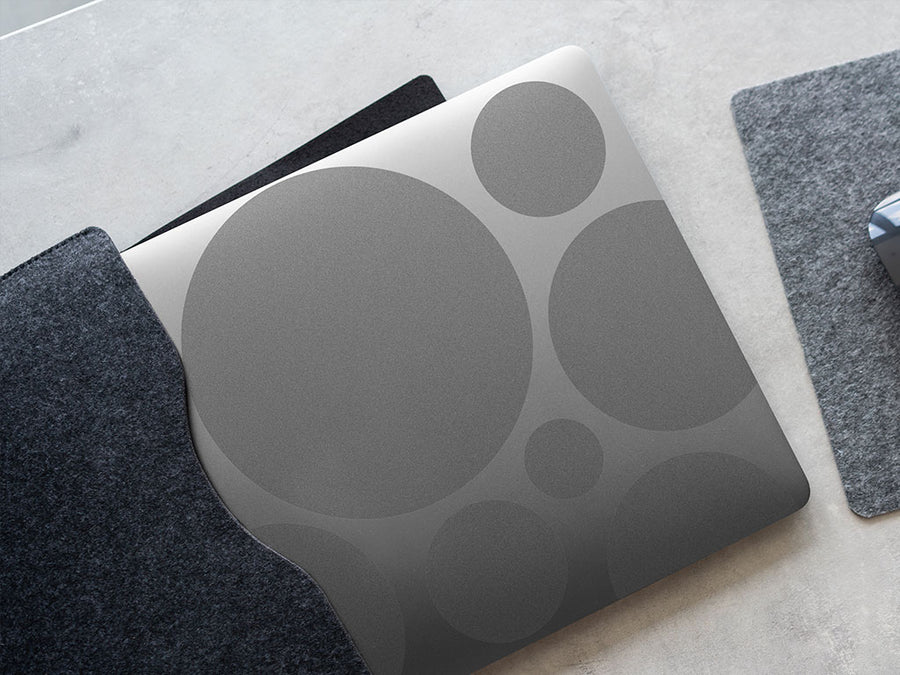 Oracal 951 Silver Metallic DIY Laptop Stickers