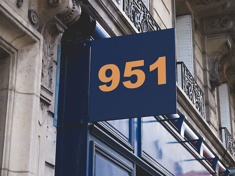 ORACAL 951 Gold Metallic Sign
