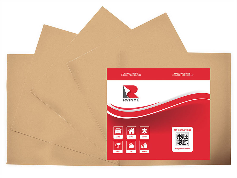 Oracal 951 Brass Craft Vinyl Sheet Pack