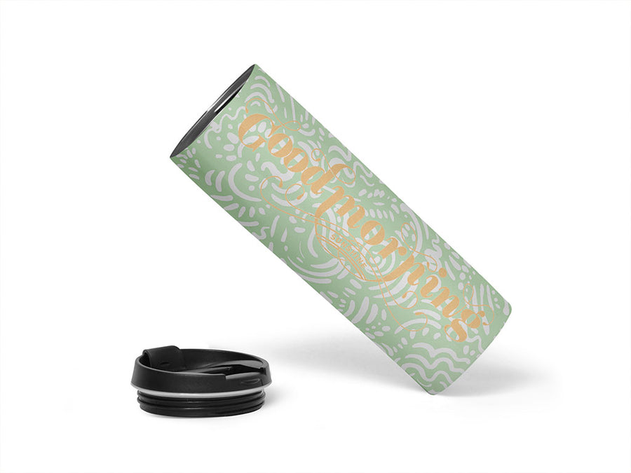 Oracal 951 Pyrite Water Bottle DIY Stickers
