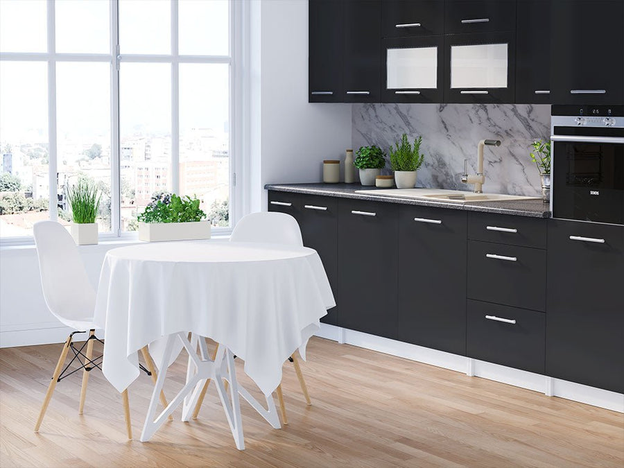 ORACAL 970RA Gloss Black DIY Kitchen Cabinet Wraps