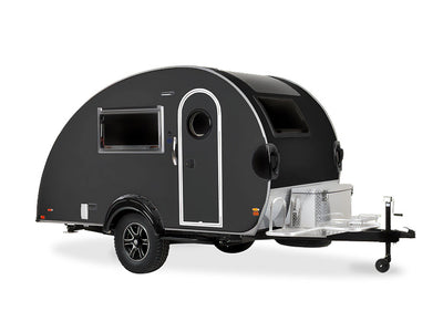 ORACAL 970RA Gloss Black DIY Tear Drop Trailer Wraps