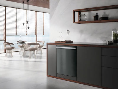 ORACAL® 970RA Gloss Dark Gray Wrapped Dishwasher Example