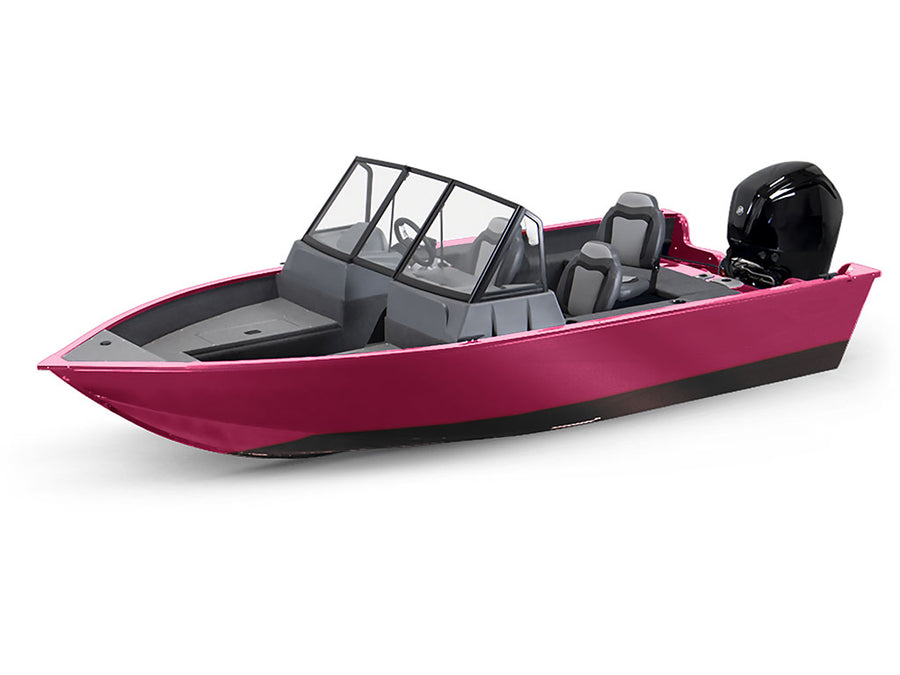 ORACAL 970RA Gloss Telemagenta Modified-V Hull DIY Fishing Boat Wrap