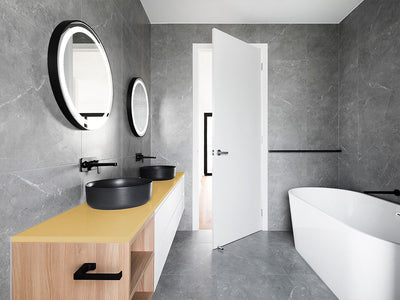 ORACAL® 970RA Matte Metallic Gold Bathroom Countertop Wraps