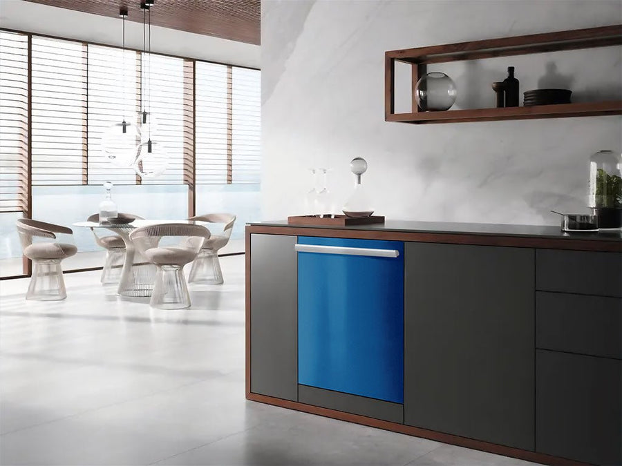ORACAL® 970RA Metallic Night Blue Wrapped Dishwasher Example