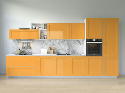 ORACAL® 970RA Matte Saffron Yellow Kitchen Cabinet Wraps