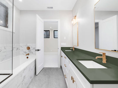 ORACAL 970RA Matte Nato Olive DIY Built-In Bathroom Countertop Wraps