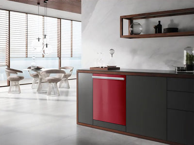 ORACAL® 970RA Matte Metallic Dark Red Wrapped Dishwasher Example