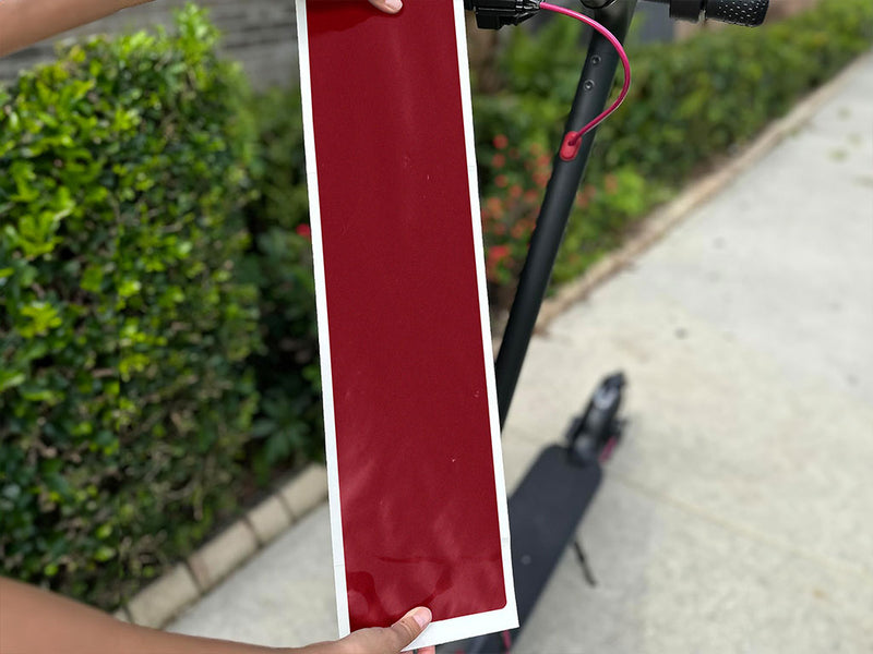 ORACAL 970RA Matte Metallic Dark Red DIY Electric Scooter Wraps