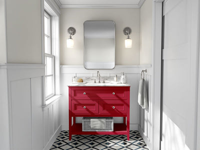 ORACAL 970RA Gloss Chili Red DIY Bathroom Cabinet Wraps