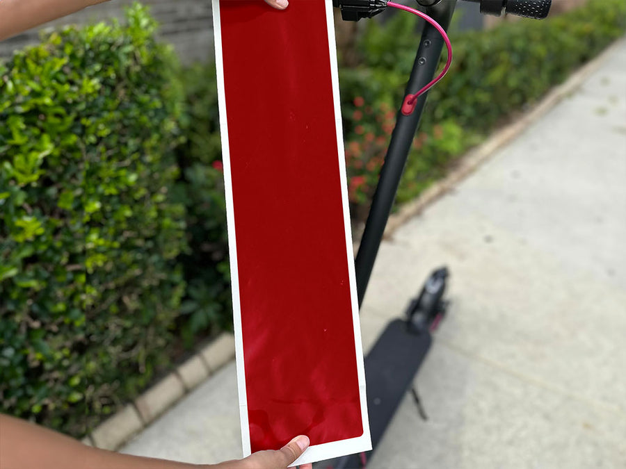 ORACAL 970RA Gloss Chili Red DIY Electric Scooter Wraps