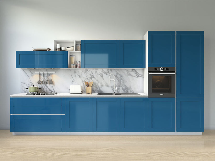 ORACAL® 970RA Gloss Indigo Blue Kitchen Cabinet Wraps