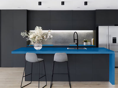 ORACAL® 970RA Gloss Indigo Blue Kitchen Countertop Wraps