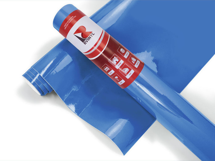 ORACAL 970RA Gloss Glacier Blue Golf Cart Wrap Color Film