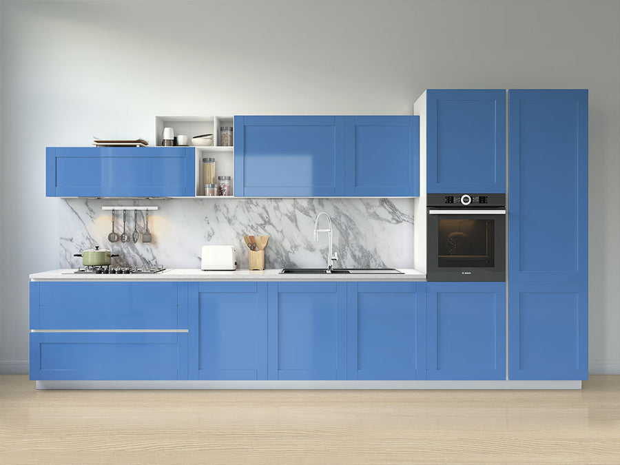 ORACAL® 970RA Gloss Glacier Blue Kitchen Cabinet Wraps