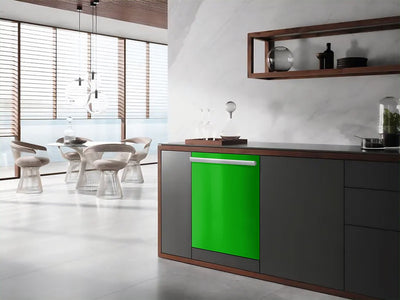 ORACAL® 970RA Gloss Grass Green Wrapped Dishwasher Example