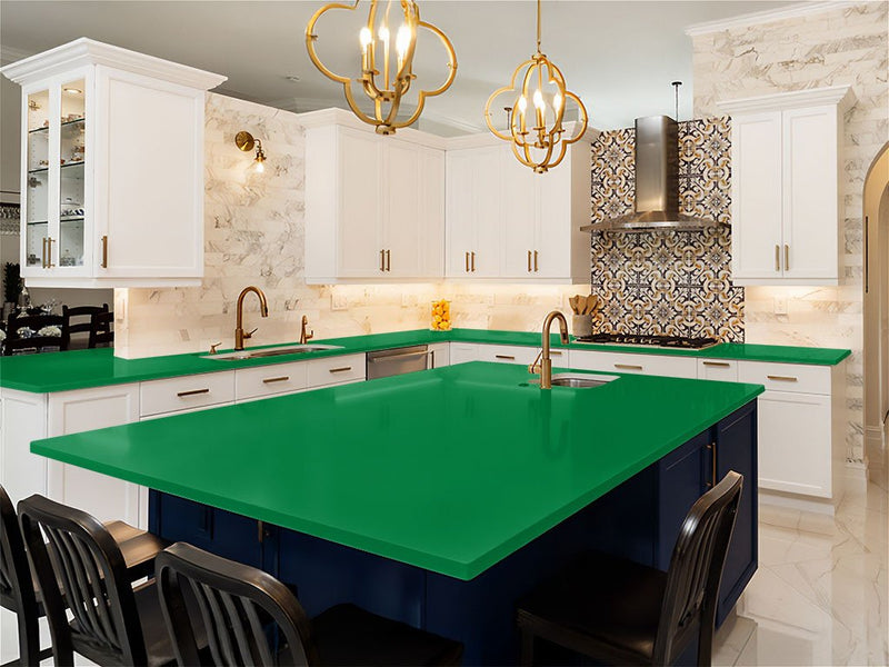 ORACAL 970RA Gloss Police Green DIY Kitchen Counter Wraps