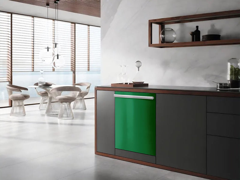 ORACAL® 970RA Gloss Police Green Wrapped Dishwasher Example