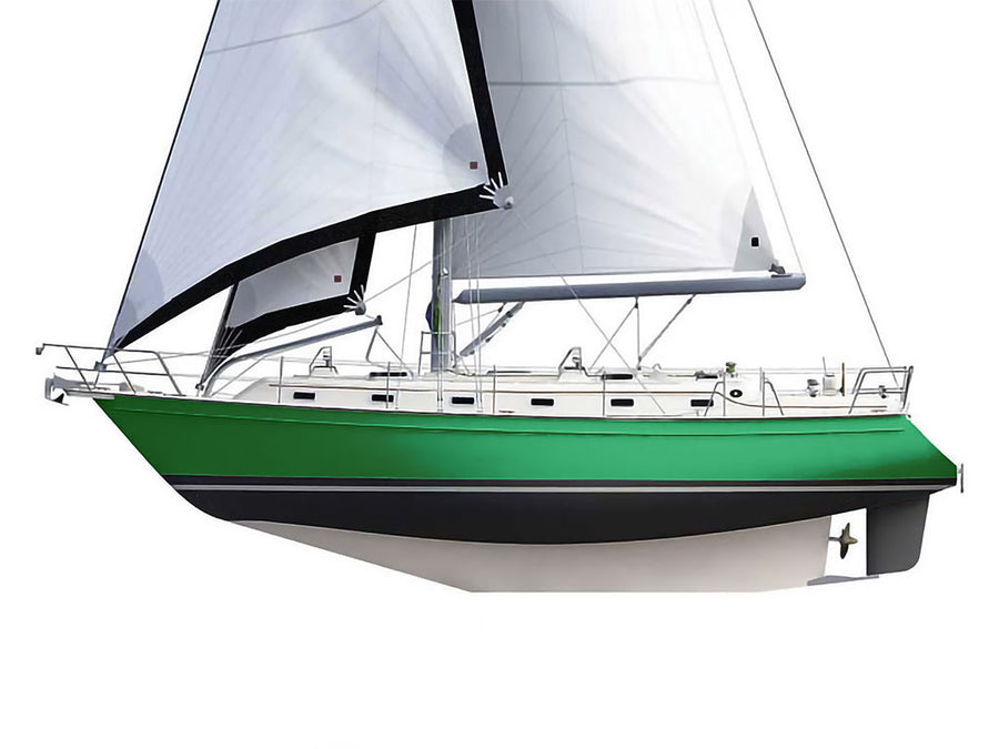 ORACAL 970RA Gloss Police Green Customized Cruiser Boat Wraps