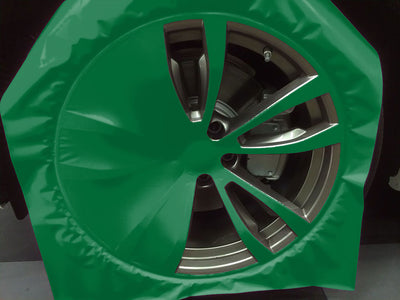 ORACAL® 970RA Gloss Police Green Custom Wheel Installation Process