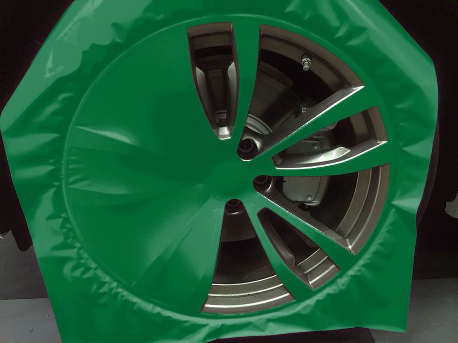 ORACAL® 970RA Gloss Police Green Custom Wheel Installation Process