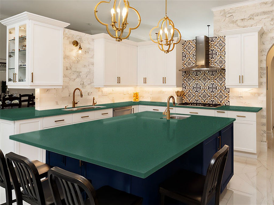ORACAL 970RA Metallic Fir Green DIY Kitchen Counter Wraps