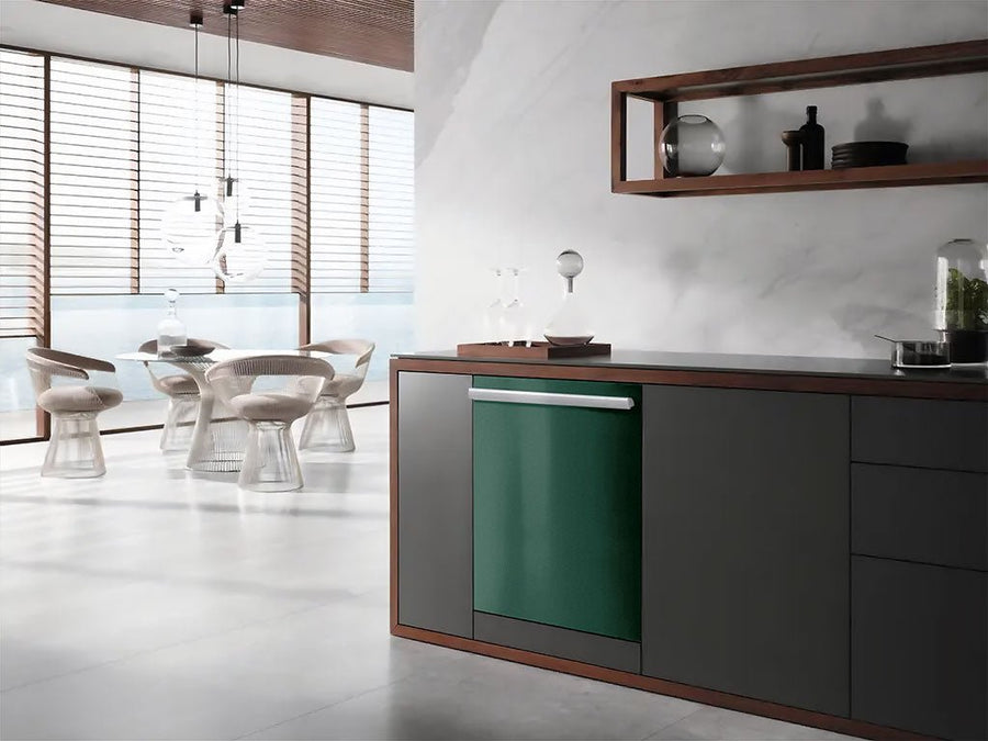 ORACAL® 970RA Metallic Fir Green Wrapped Dishwasher Example