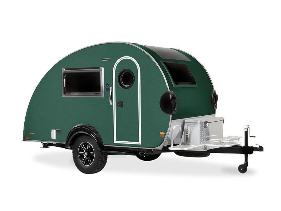 ORACAL 970RA Metallic Fir Green DIY Tear Drop Trailer Wraps