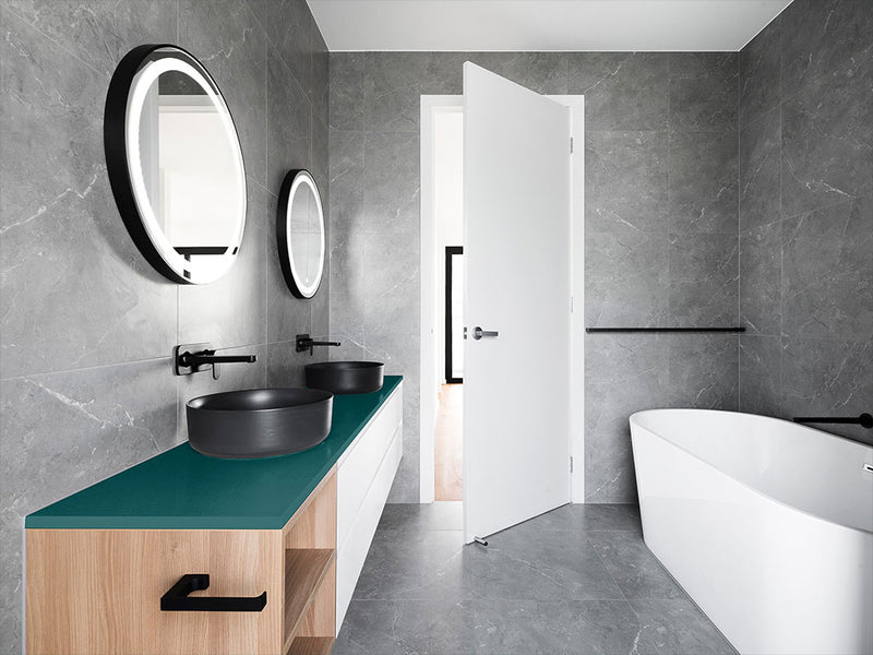 ORACAL® 970RA Gloss Juniper Bathroom Countertop Wraps