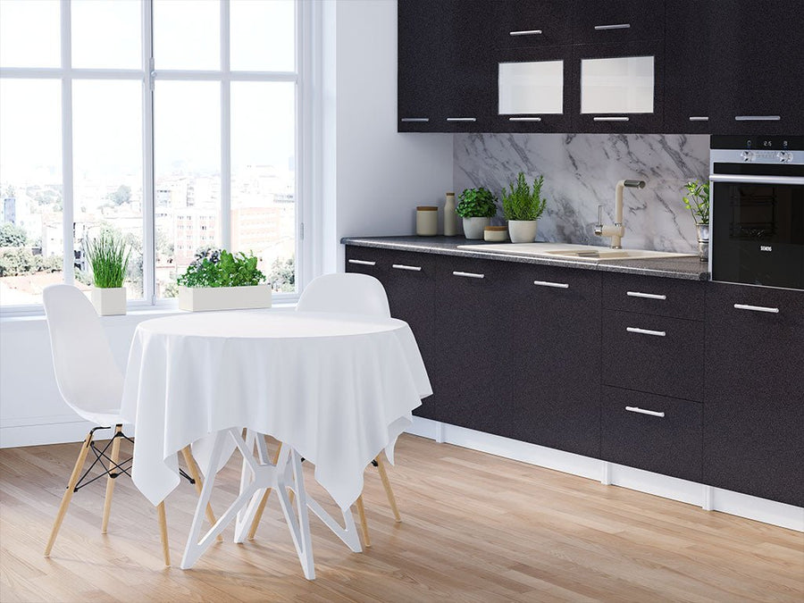 ORACAL 970RA Metallic Black DIY Kitchen Cabinet Wraps