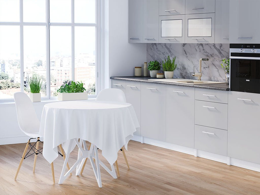 ORACAL 970RA Gloss Simple Gray DIY Kitchen Cabinet Wraps