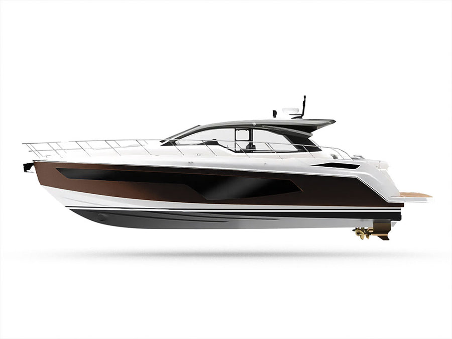 ORACAL 970RA Metallic Orient Brown Customized Yacht Boat Wrap