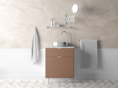 ORACAL® 970RA Metallic Bronze Antique Bathroom Cabinet Wraps