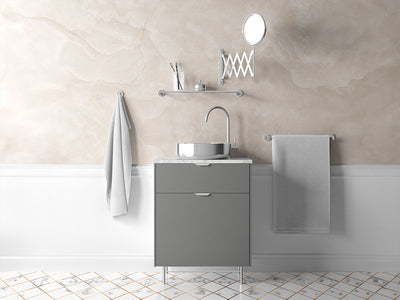 ORACAL® 970RA Matte Metallic Graphite Bathroom Cabinet Wraps
