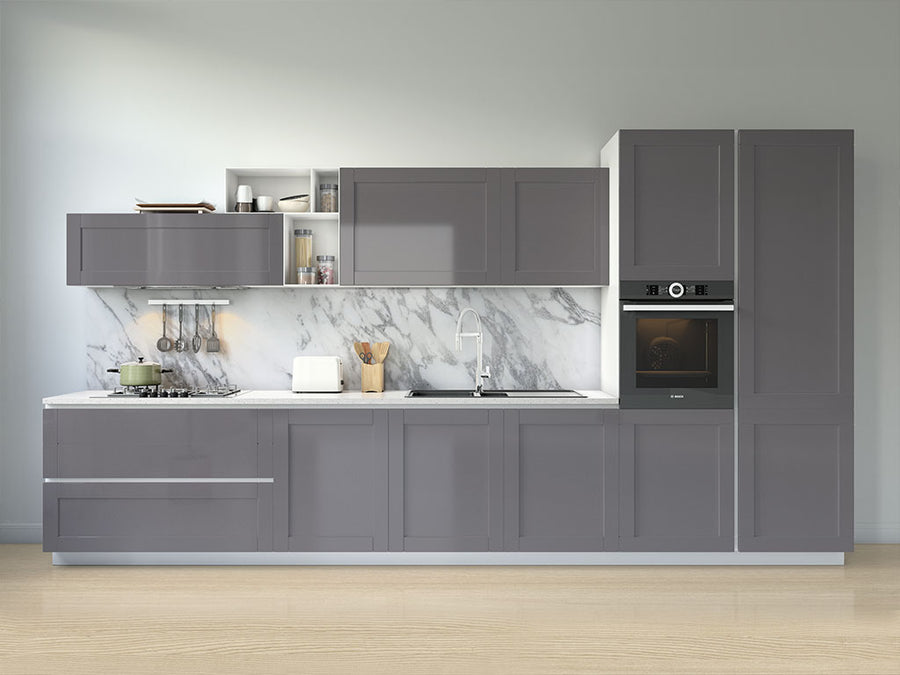 ORACAL® 970RA Metallic Gray Cast Iron Kitchen Cabinet Wraps