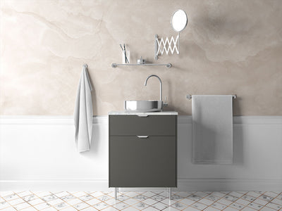 ORACAL® 970RA Metallic Charcoal Bathroom Cabinet Wraps