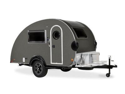 ORACAL 970RA Metallic Charcoal DIY Tear Drop Trailer Wraps