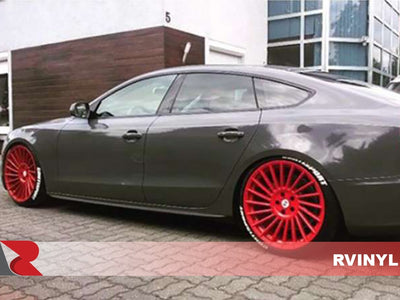 BMW Vehicle Wrap with ORACAL® 970RADark Gray Side View Vehicle Wrap