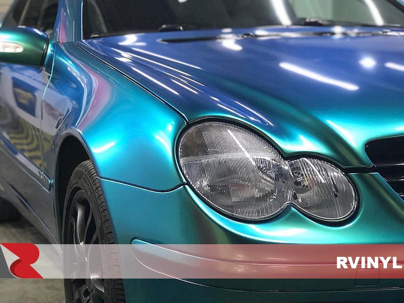 ORACAL 970RA Gloss Aquamarine Headlight Wrap