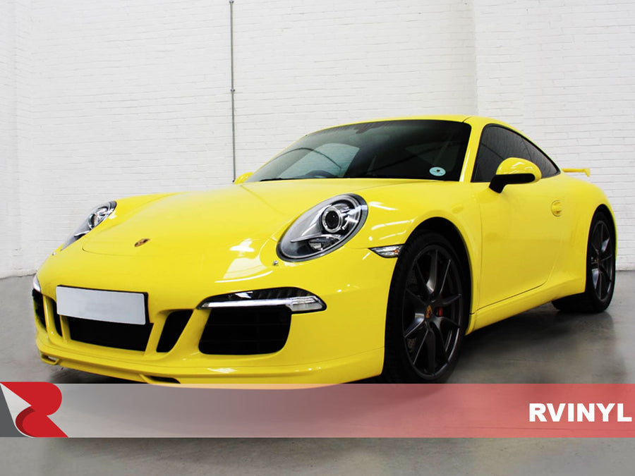 ORACAL® 970RA Gloss Light Yellow Porsche Carrera Vehicle Wrap